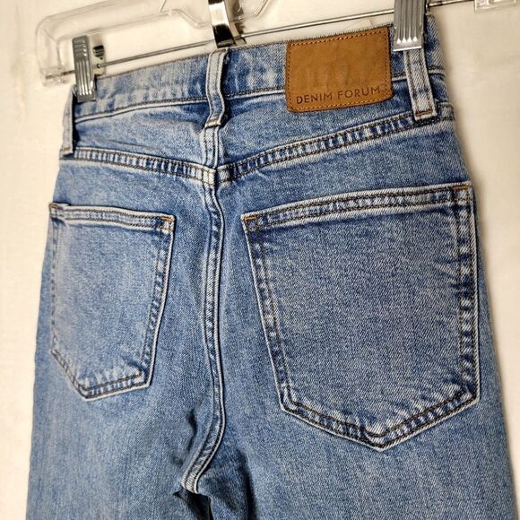 Denim Forum The Yoko High Rise Slim Jeans Size 23 - Picture 6 of 9